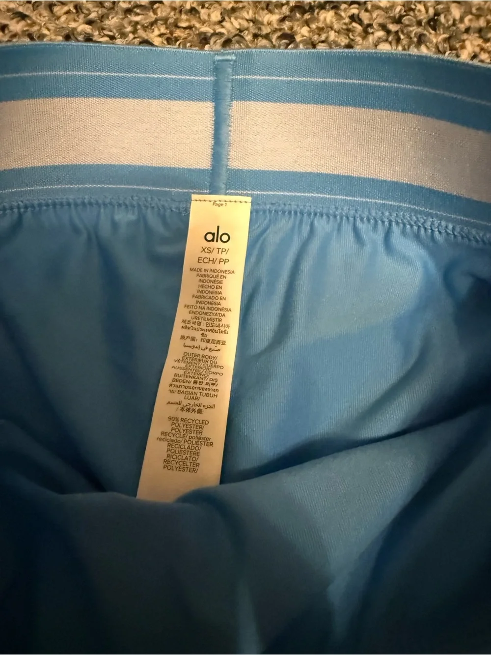 ALO Yoga new tags
